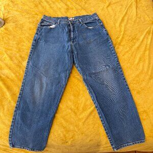 Cherokee Comfortable Denim Blue Jeans 98% Cotton Casual Fit Womens Size 18 XL